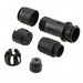 PXP4011/04P/3540 by Bulgin - CONNECTOR RECPT HSG MALE 4POS INLINE