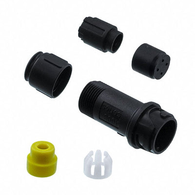 PXP4011/04P/5055 by Bulgin - CONNECTOR RECPT HSG MALE 4POS INLINE