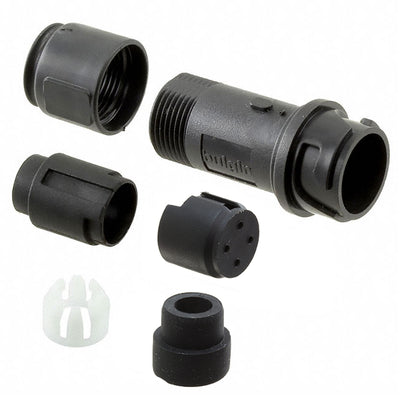 PXP4011/04P/6570 by Bulgin - CONNECTOR RECPT HSG MALE 4POS INLINE