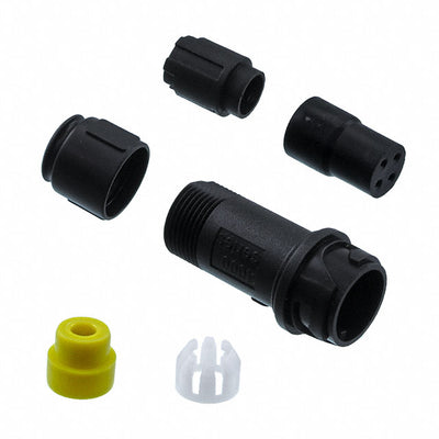PXP4011/04S/5055 by Bulgin - CONNECTOR RECPT HSG FMALE 4POS INLINE