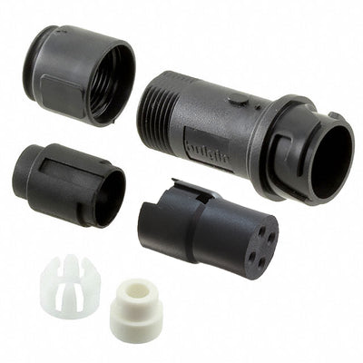 PXP4011/04S/6065 by Bulgin - CONNECTOR RECPT HSG FMALE 4POS INLINE