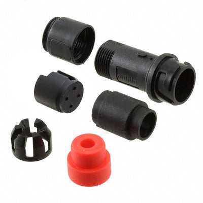 PXP4011/04P/4550 by Bulgin - CONNECTOR RECPT HSG MALE 4POS INLINE