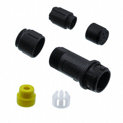PXP4011/06P/5055 by Bulgin - CONNECTOR RECPT HSG MALE 6POS INLINE