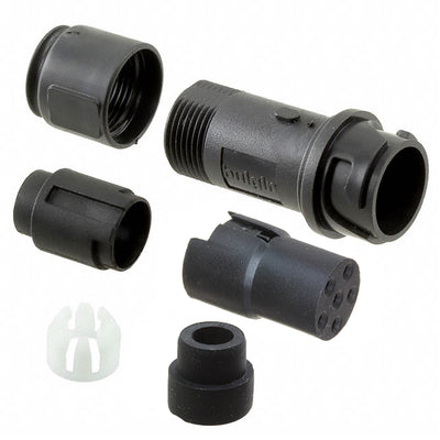 PXP4011/06S/6570 by Bulgin - CONNECTOR RECPT HSG FMALE 6POS INLINE