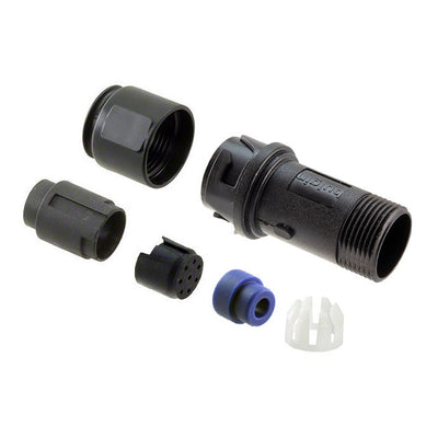PXP4011/08P/5055 by Bulgin - CONNECTOR RECPT HSG MALE 8POS INLINE