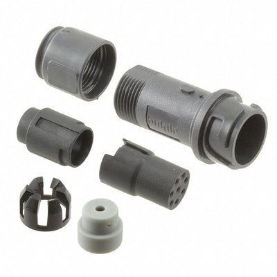 PXP4011/08S/3035 by Bulgin - CONNECTOR RECPT HSG FMALE 8POS INLINE