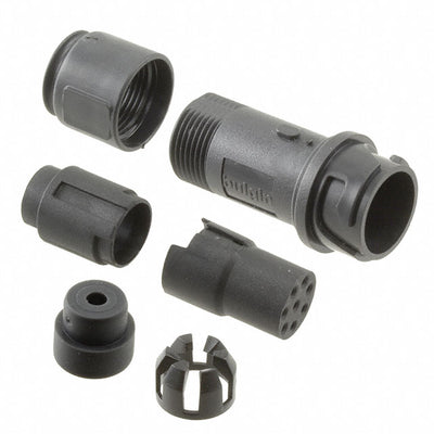 PXP4011/08S/3540 by Bulgin - CONNECTOR RECPT HSG FMALE 8POS INLINE