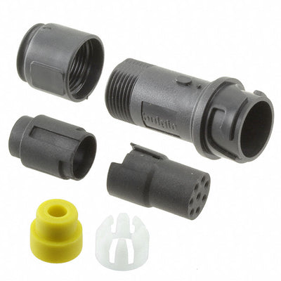 PXP4011/08S/5055 by Bulgin - CONNECTOR RECPT HSG FMALE 8POS INLINE