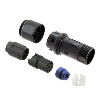PXP4011/08S/5560 by Bulgin - CONNECTOR RECPT HSG FMALE 8POS INLINE