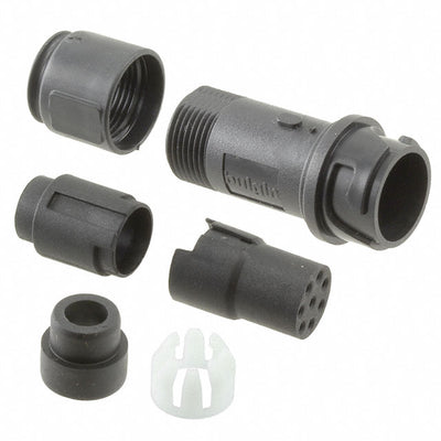 PXP4011/08S/6570 by Bulgin - CONNECTOR RECPT HSG FMALE 8POS INLINE
