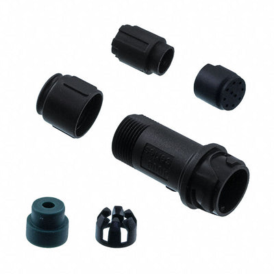 PXP4011/10P/4045 by Bulgin - CONNECTOR RECPT HSG MALE 10POS INLINE