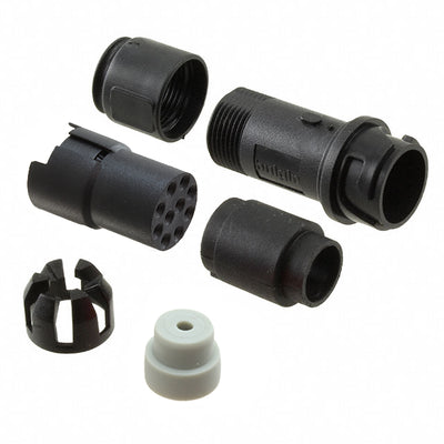 PXP4011/10S/3035 by Bulgin - CONNECTOR RECPT HSG FMALE 10POS INLINE