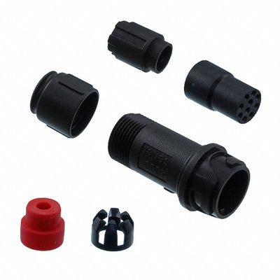 PXP4011/10S/4550 by Bulgin - CONNECTOR RECPT HSG FMALE 10POS INLINE