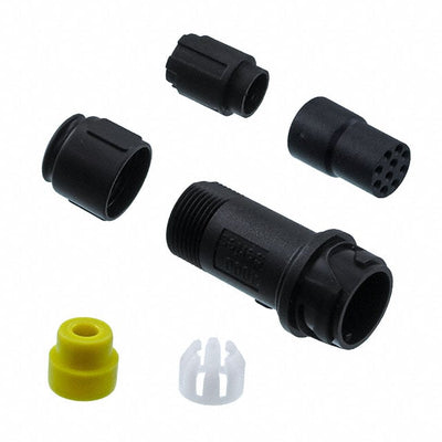 PXP4011/10S/5055 by Bulgin - CONNECTOR RECPT HSG FMALE 10POS INLINE