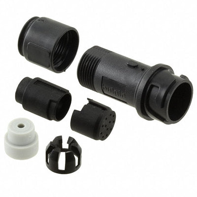 PXP4011/12P/3035 by Bulgin - CONNECTOR RECPT HSG MALE 12POS INLINE