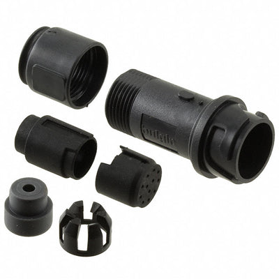 PXP4011/12P/3540 by Bulgin - CONNECTOR RECPT HSG MALE 12POS INLINE