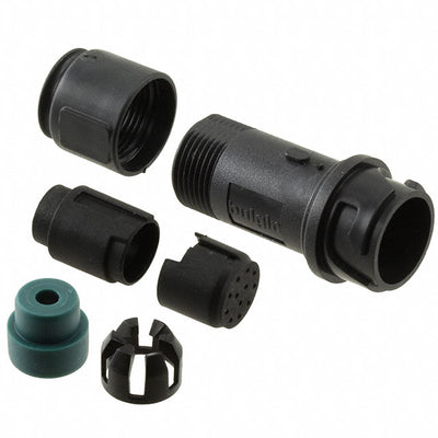 PXP4011/12P/4045 by Bulgin - CONNECTOR RECPT HSG MALE 12POS INLINE