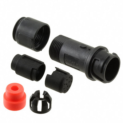 PXP4011/12P/4550 by Bulgin - CONNECTOR RECPT HSG MALE 12POS INLINE