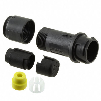 PXP4011/12P/5055 by Bulgin - CONNECTOR RECPT HSG MALE 12POS INLINE