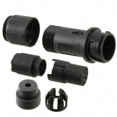 PXP4011/12S/3540 by Bulgin - CONNECTOR RECPT HSG FMALE 12PS INLINE