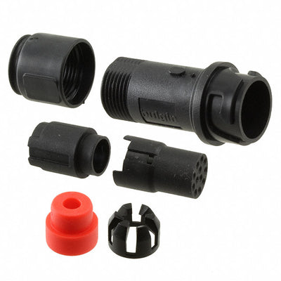 PXP4011/12S/4550 by Bulgin - CONNECTOR RECPT HSG FMALE 12PS INLINE