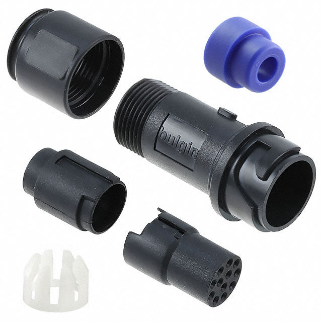 PXP4011/12S/5560 by Bulgin - CONNECTOR RECPT HSG FMALE 12PS INLINE