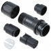 PXP4011/12S/6570 by Bulgin - CONNECTOR RECPT HSG FMALE 12PS INLINE