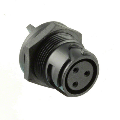 PXP4013/03S by Bulgin - CONNECTOR RECPT HSG FMALE 3POS PNL MT