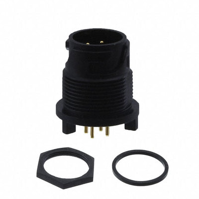 PXP4013/04P/PC by Bulgin - CONNECTOR RECPT MALE 4POS GOLD SOLDER