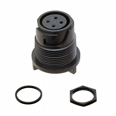PXP4013/04S by Bulgin - CONNECTOR RECPT HSG FMALE 4POS PNL MT