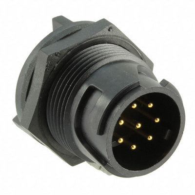 PXP4013/08P/PC by Bulgin - CONNECTOR RECPT MALE 8POS GOLD SOLDER