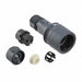 PXP6010/02S/ST/0507 by Bulgin - CONNECTOR RECPT FMALE 2P NICKEL SCREW