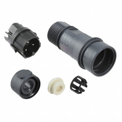PXP6011/02P/ST/0507 by Bulgin - CONNECTOR PLUG MALE 2POS NICKEL SCREW