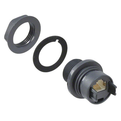 PXP6033TP by Bulgin - CONNECTOR MOD COUPLER 8P8C TO 8P8C