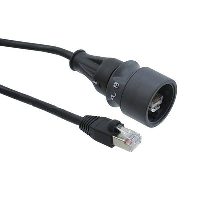 PXP6037/3M00 by Bulgin - CABLE MOD 8P8C PLUG-PLUG 9.84