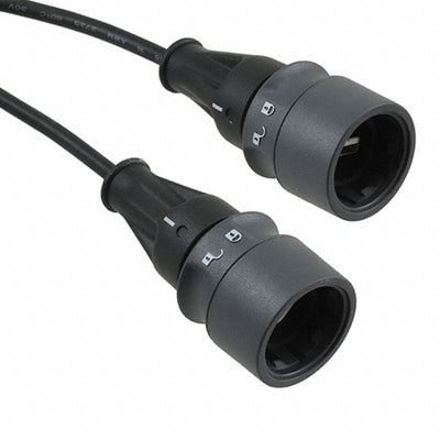 PXP6041/AB/2M00 by Bulgin - CABLE USB2.0 A PLUG-B PLUG W/COUPL