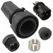 PXP7010/03P/ST/0507 by Bulgin - CONNECTOR PLUG MALE 3POS NICKEL SCREW