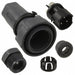 PXP7010/03P/ST/0911 by Bulgin - CONNECTOR PLUG MALE 3POS NICKEL SCREW