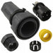 PXP7010/03P/ST/1113 by Bulgin - CONNECTOR PLUG MALE 3POS NICKEL SCREW