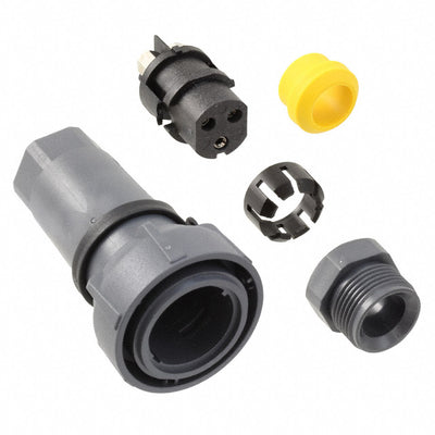 PXP7010/03S/ST/1113 by Bulgin - CONNECTOR PLUG FMALE 3P NICKEL SCREW