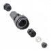 PXP7010/10P/CR/0507 by Bulgin - CONNECTOR PLG HSG MALE 10POS INLINE