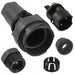 PXP7011/02P/ST/0911 by Bulgin - CONNECTOR RECPT MALE 2POS NICKEL SCREW