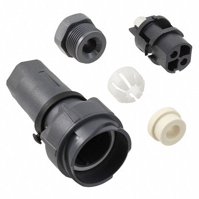 PXP7011/02S/ST/0709 by Bulgin - CONNECTOR RECPT FMALE 2P NICKEL SCREW