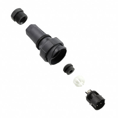 PXP7011/03P/ST/0507 by Bulgin - CONNECTOR RECPT MALE 3POS NICKEL SCREW