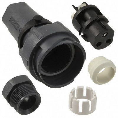 PXP7011/03S/ST/1315 by Bulgin - CONNECTOR RECPT FMALE 3P NICKEL SCREW