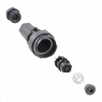PXP7011/06S/ST/0507 by Bulgin - CONNECTOR RECPT FMALE 6P NICKEL SCREW