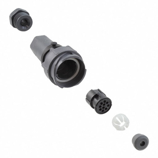 PXP7011/10P/CR/0507 by Bulgin - CONNECTOR RECPT HSG MALE 10POS INLINE