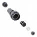 PXP7011/10P/CR/0507 by Bulgin - CONNECTOR RECPT HSG MALE 10POS INLINE