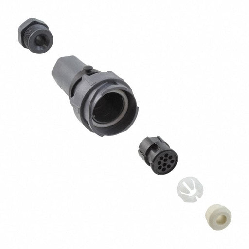 PXP7011/10P/CR/0709 by Bulgin - CONNECTOR RECPT HSG MALE 10POS INLINE