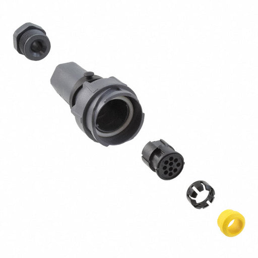 PXP7011/10P/CR/1113 by Bulgin - CONNECTOR RECPT HSG MALE 10POS INLINE